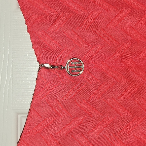 Tommy Hilfiger Coral Sleeveless V-neck Sundress - Picture 8 of 8